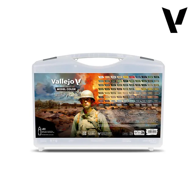 vallejo-model-color-military-case-mallette-80-couleurs-militaires image 1