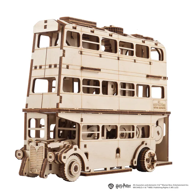ugears-knight-bus-harry-potter-maquette-m-canique-bois image 1