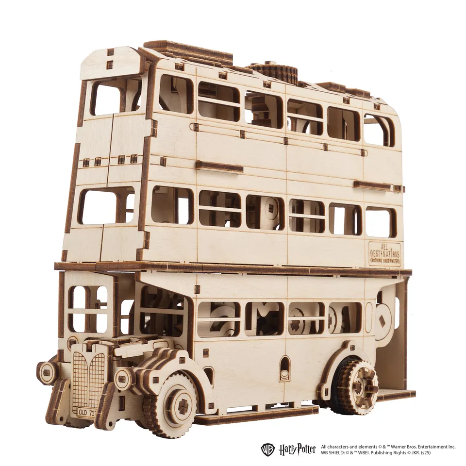 ugears-knight-bus-harry-potter-maquette-m-canique-bois image 1