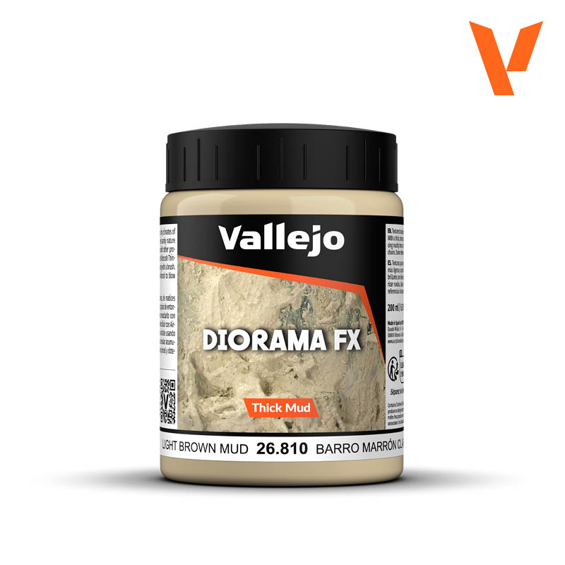 vallejo-texture-boue-marron-clair-200-ml-pour-diorama image 1
