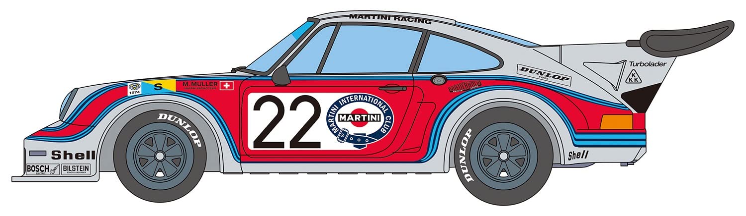 italeri-3625-porsche-934-rsr-1-24-maquette-voiture-plastique-monter image 4