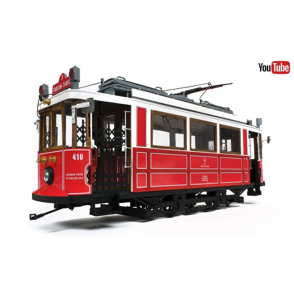 occre-istanbul-tramway-taksim-tunel-maquette-tram-kit image 1