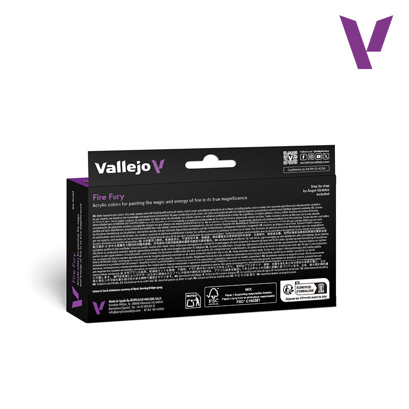 vallejo-game-color-set-6-couleurs-effets-feu-et-magie-18-ml image 2