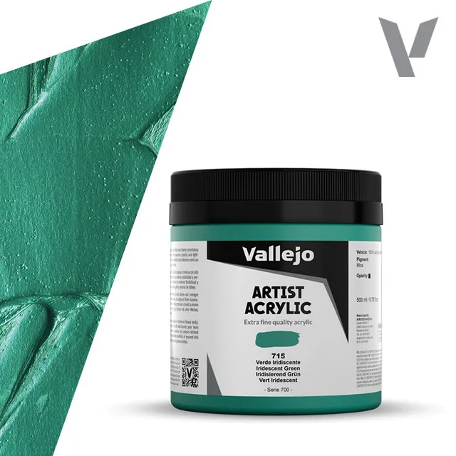 vallejo-belle-arti-peinture-acrylique-vert-iridescent-500-ml image 1