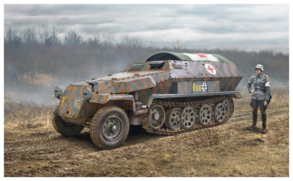 italeri-7077s-sd-kfz-251-8-ambulance-ww2-maquette-militaire-monter image 6