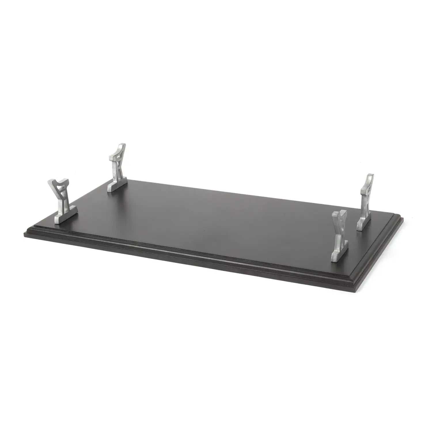 occre-socle-noir-vernis-4-supports-m-tal-pour-maquette-bateau image 1