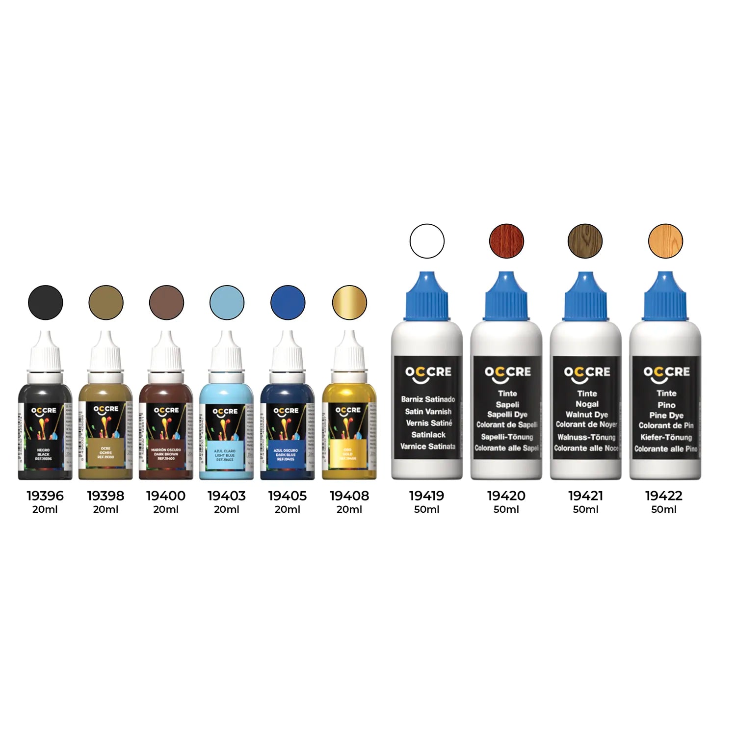 occre-pack-peintures-acryliques-endeavour-set-finition-10-pots image 1