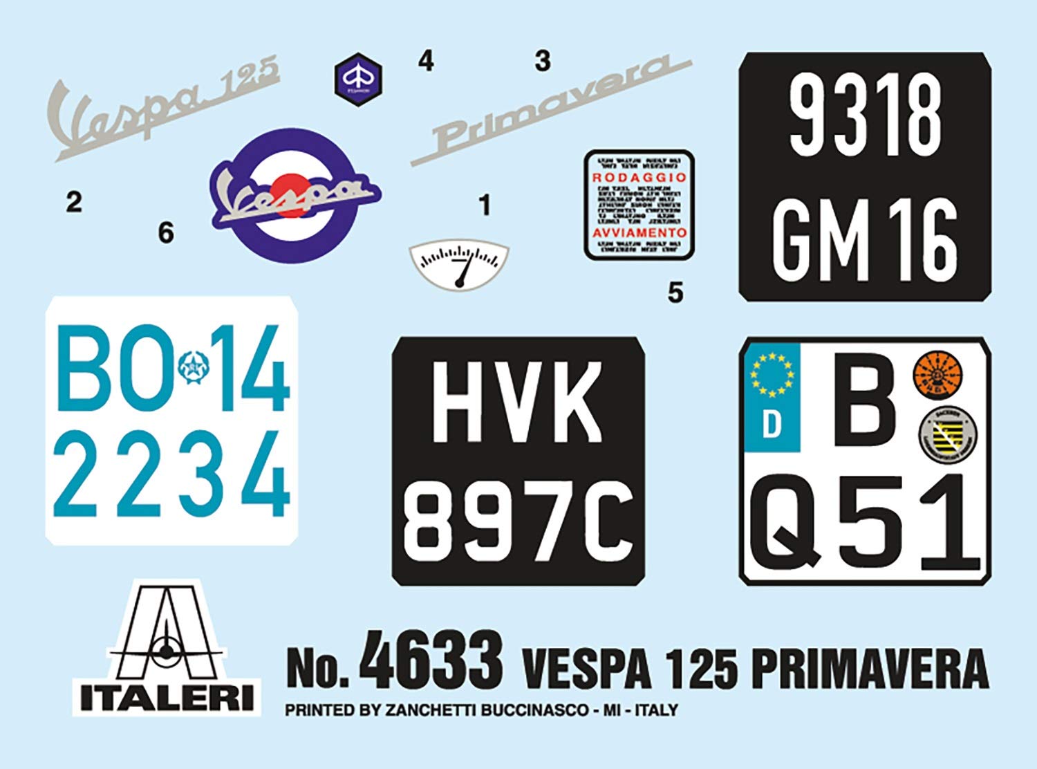 italeri-vespa-125-primavera-maquette-moto-4633 image 7