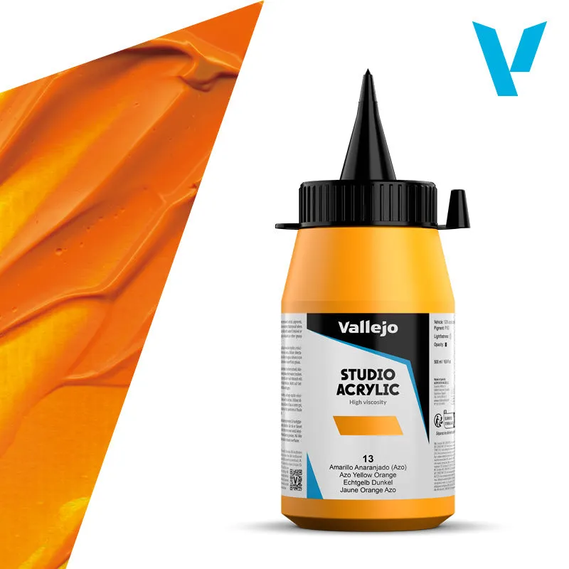 vallejo-acrylique-beaux-arts-jaune-orang-azo-500-ml image 1