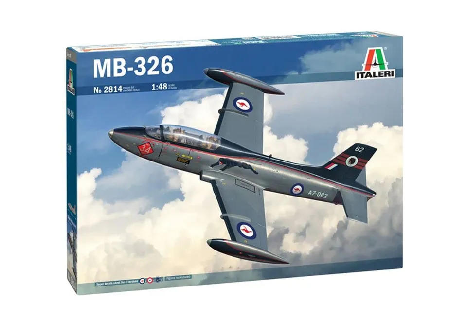italeri-2814-aermacchi-mb-326-1-48-maquette-avion-plastique image 1