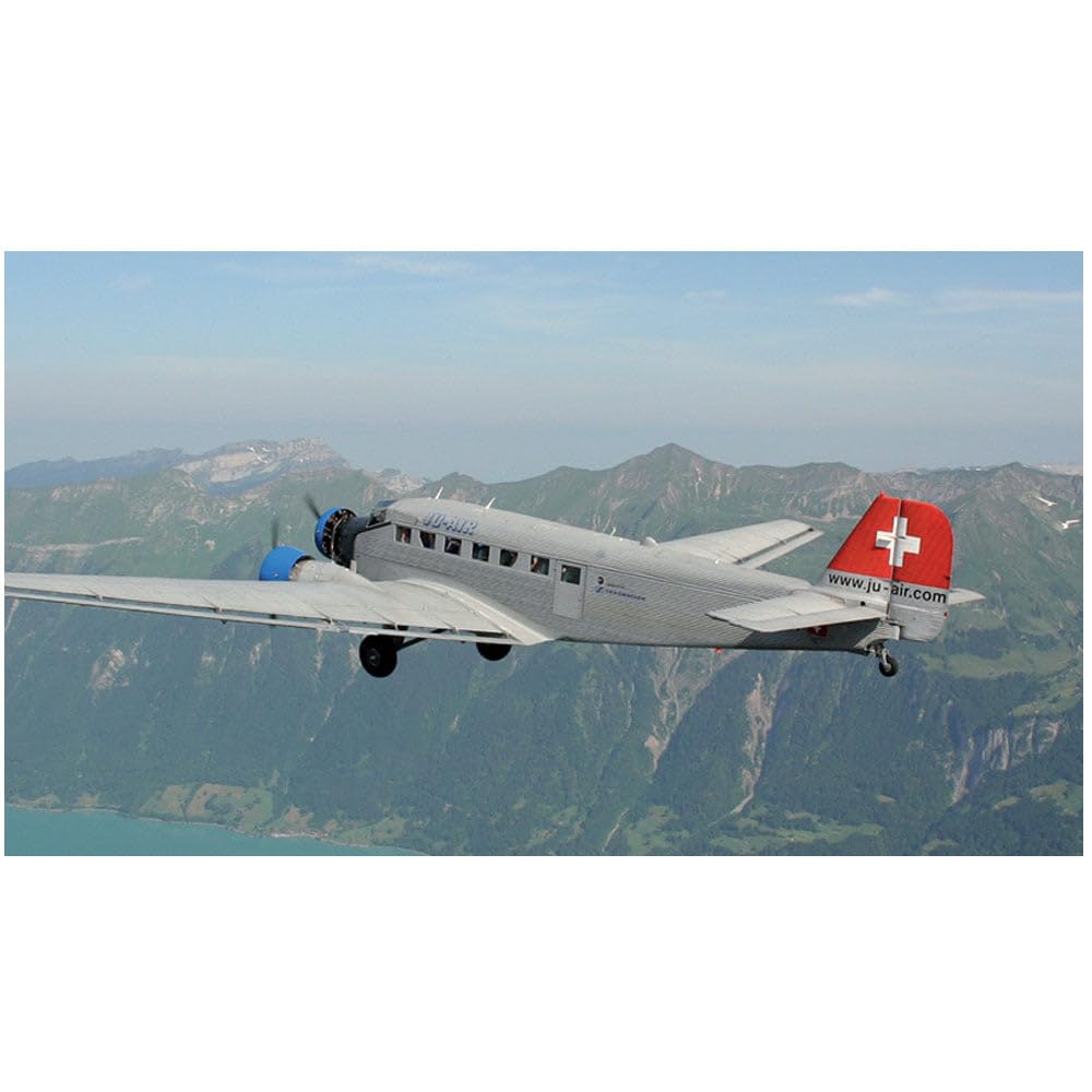 italeri-150-junkers-ju-52-3m-civil-lufthansa-maquette-avion-1-72-monter image 1