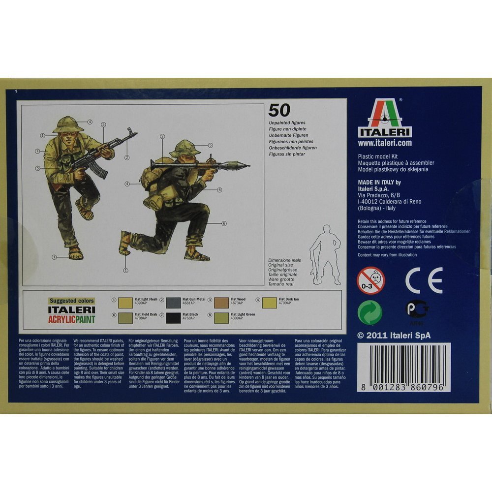 italeri-i6079-vietcongs-maquette-figurines-1-72-guerre-du-vietnam image 2