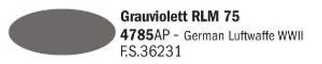 italeri-grauviolett-rlm-75-flat-peinture-acrylique-maquette-20-ml image 1