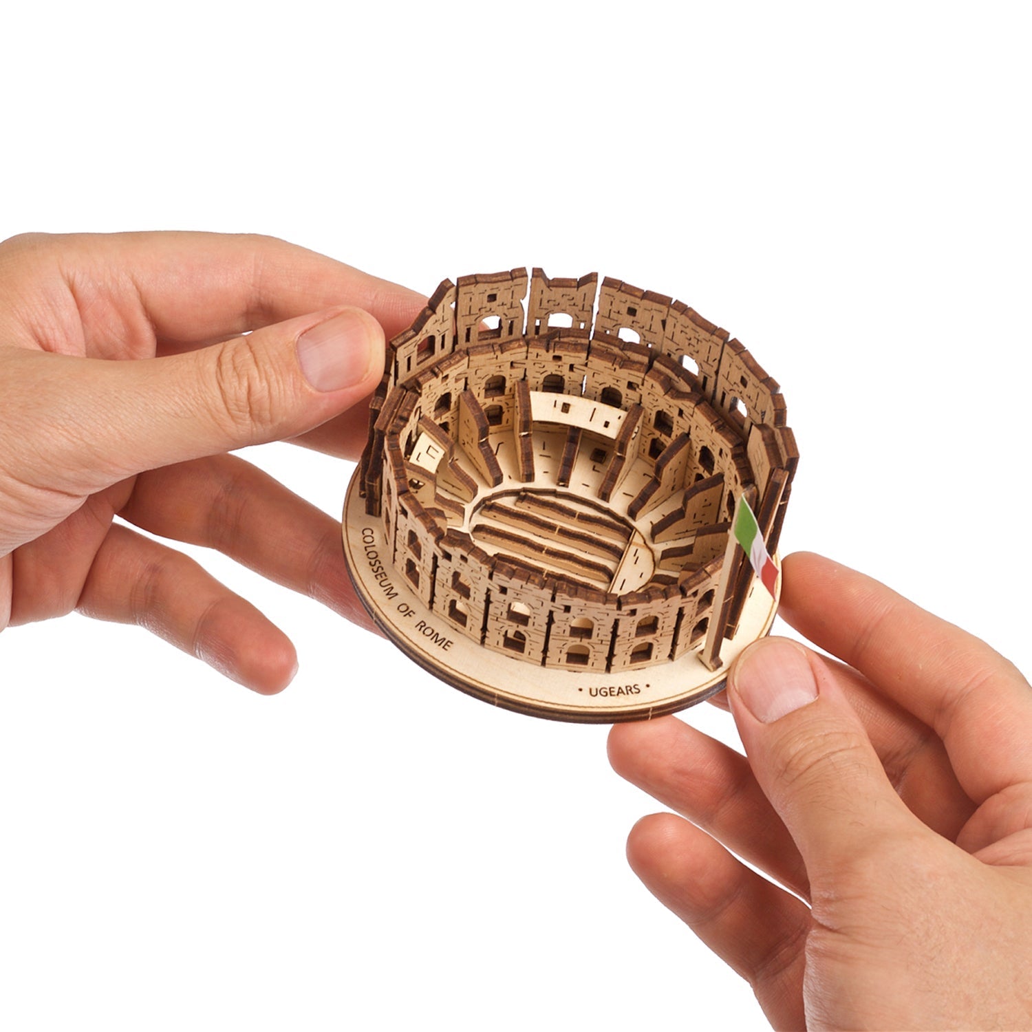 ugears-rome-colosseum-maquette-en-bois-3d-assembler image 4