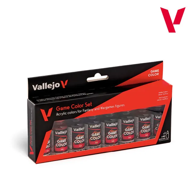 vallejo-game-color-inks-set-8-encres-transparentes-18-ml image 1