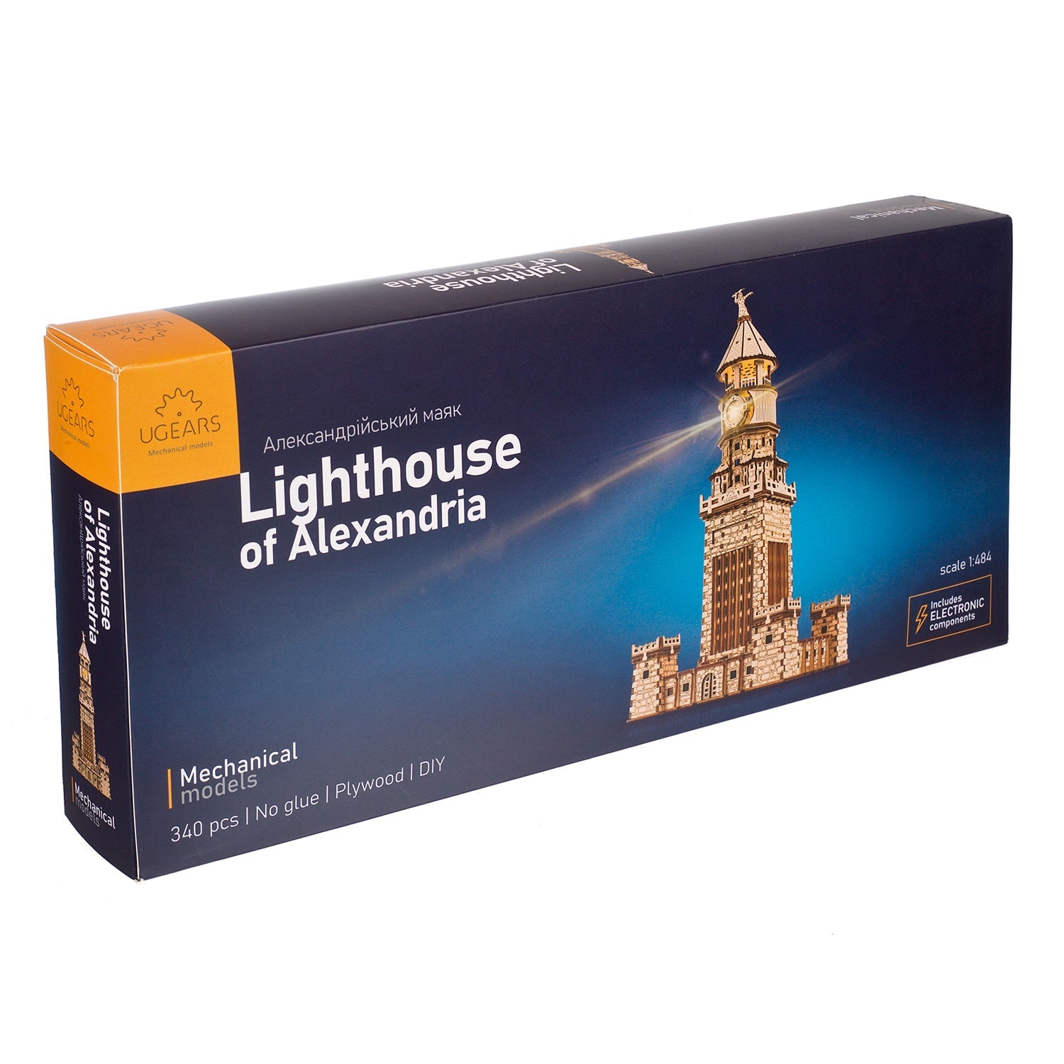 ugears-phare-d-alexandrie-maquette-bois-m-canique image 5