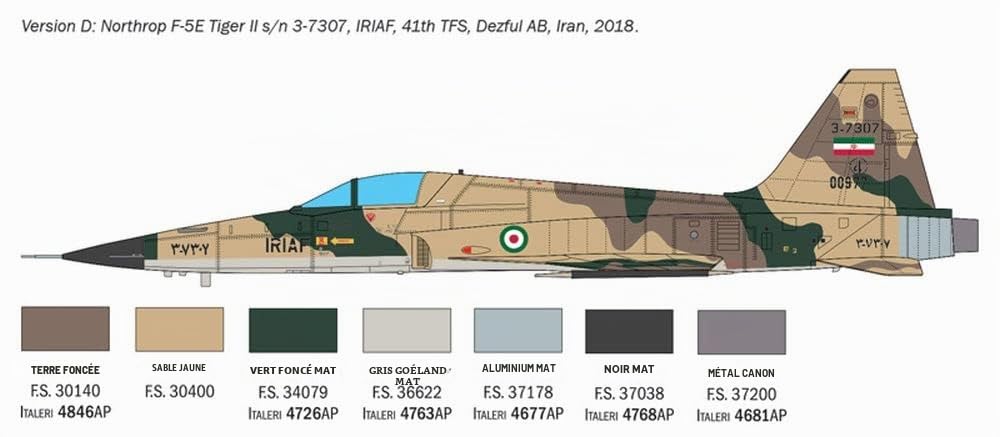 italeri-2827s-northrop-f-5e-tiger-ii-maquette-avion-plastique-1-48 image 7