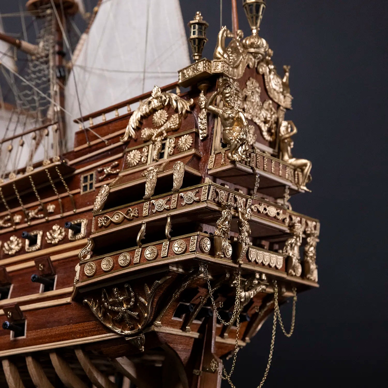 occre-soleil-royal-maquette-bateau-en-bois-dition-limit-e-num-rot-e-669-exemplai image 4