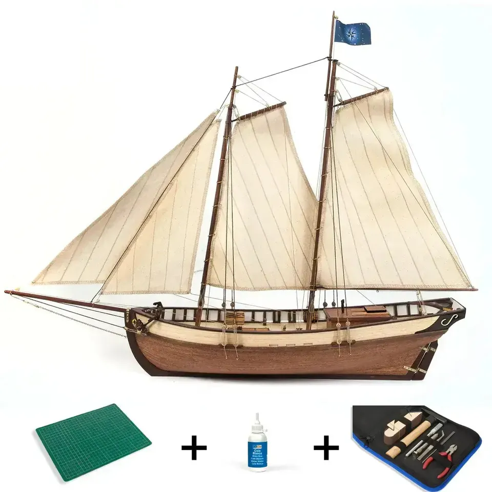 occre-polaris-starter-pack-kit-bateau-bois-pour-d-butant image 1