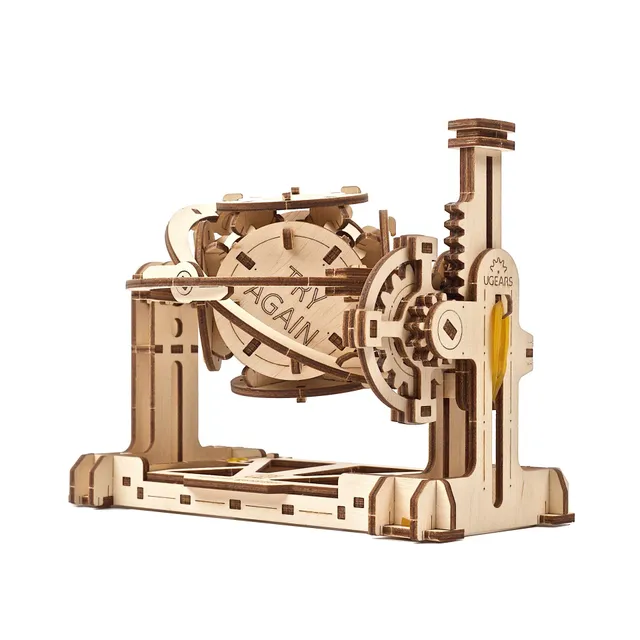 ugears-stem-lab-random-generator-maquette-m-canique-en-bois image 1