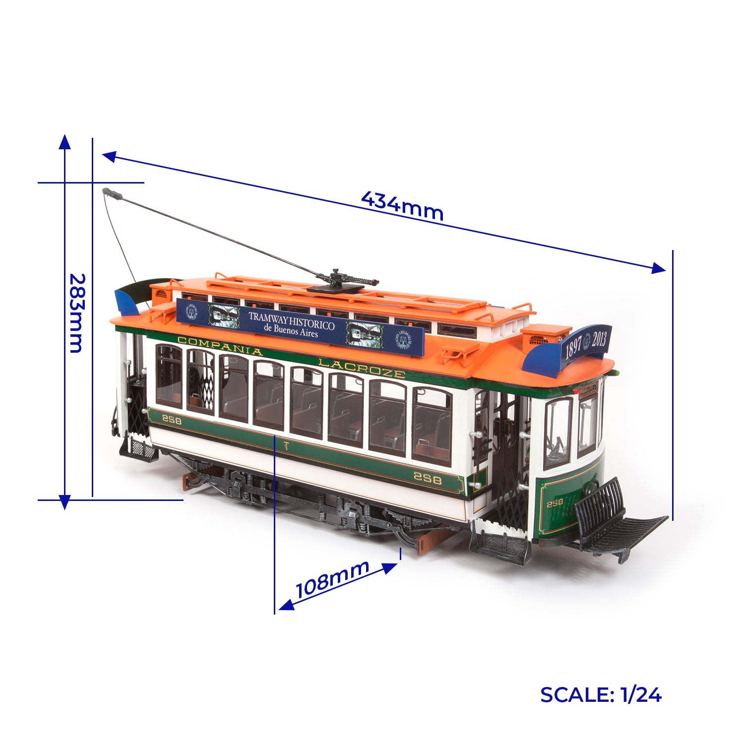 occre-buenos-aires-lacroze-258-maquette-tramway image 2