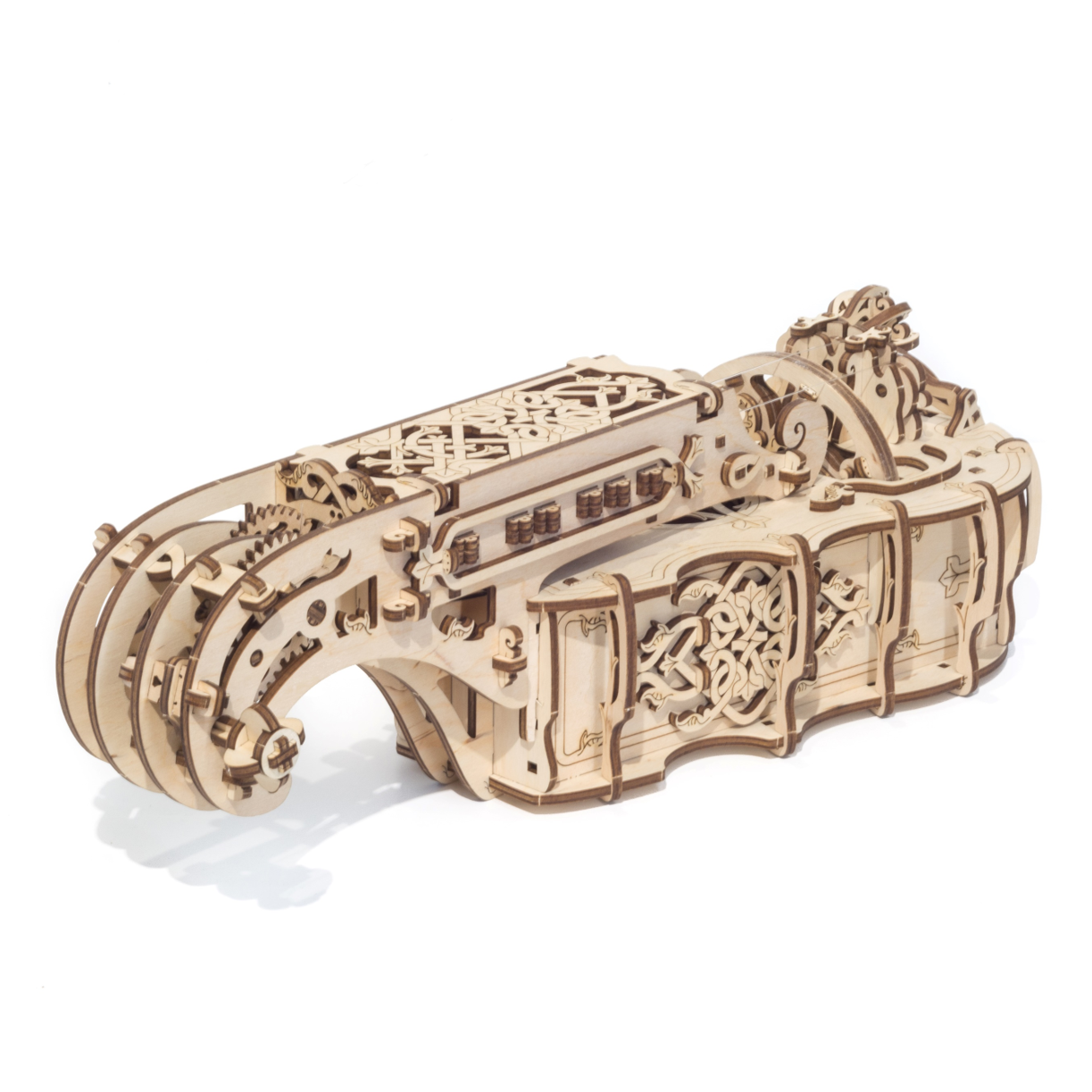 ugears-hurdy-gurdy-maquette-m-canique-en-bois-instrument-de-musique image 3