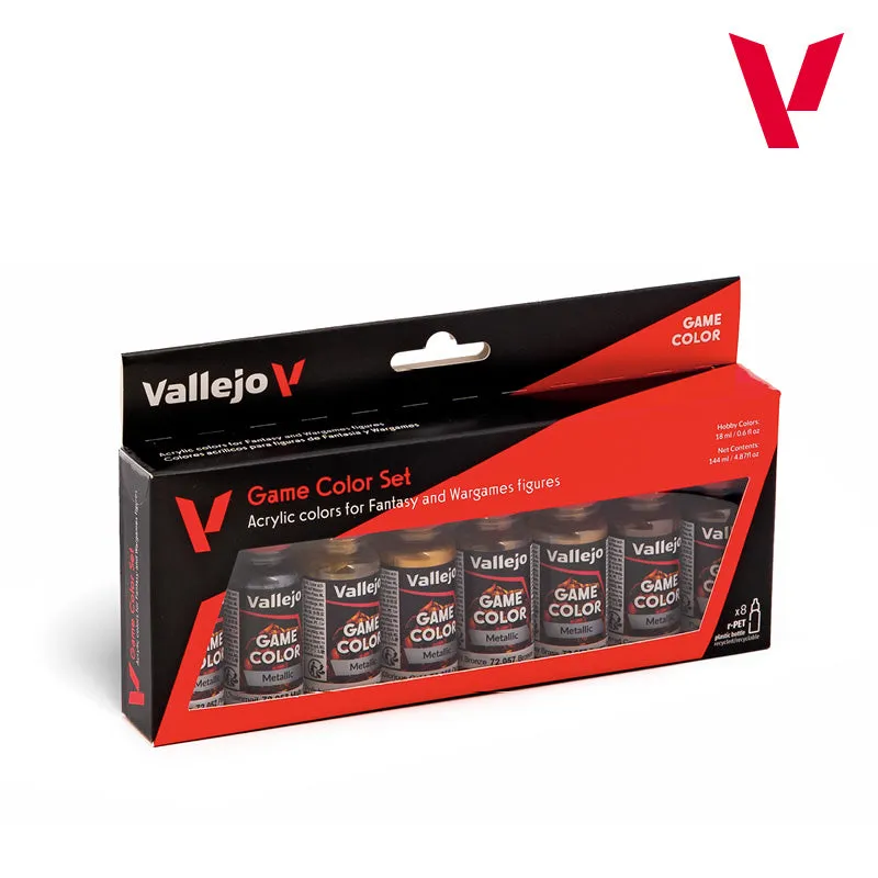 vallejo-game-color-set-8-x-18-ml-couleurs-m-talliques-miniatures image 1