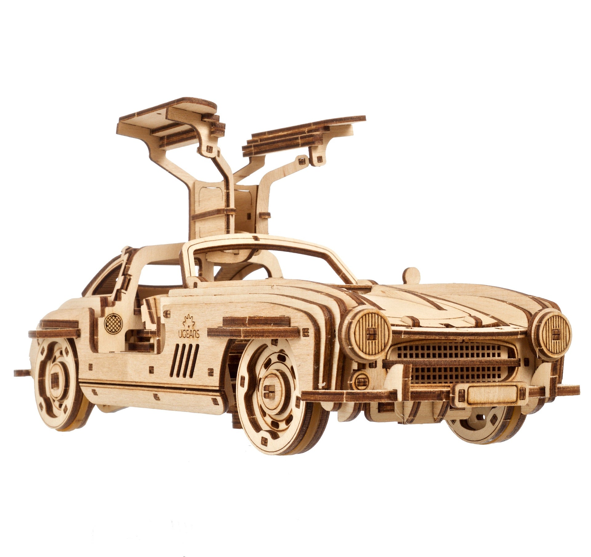 ugears-winged-sports-coupe-maquette-bois-m-canique-monter image 2