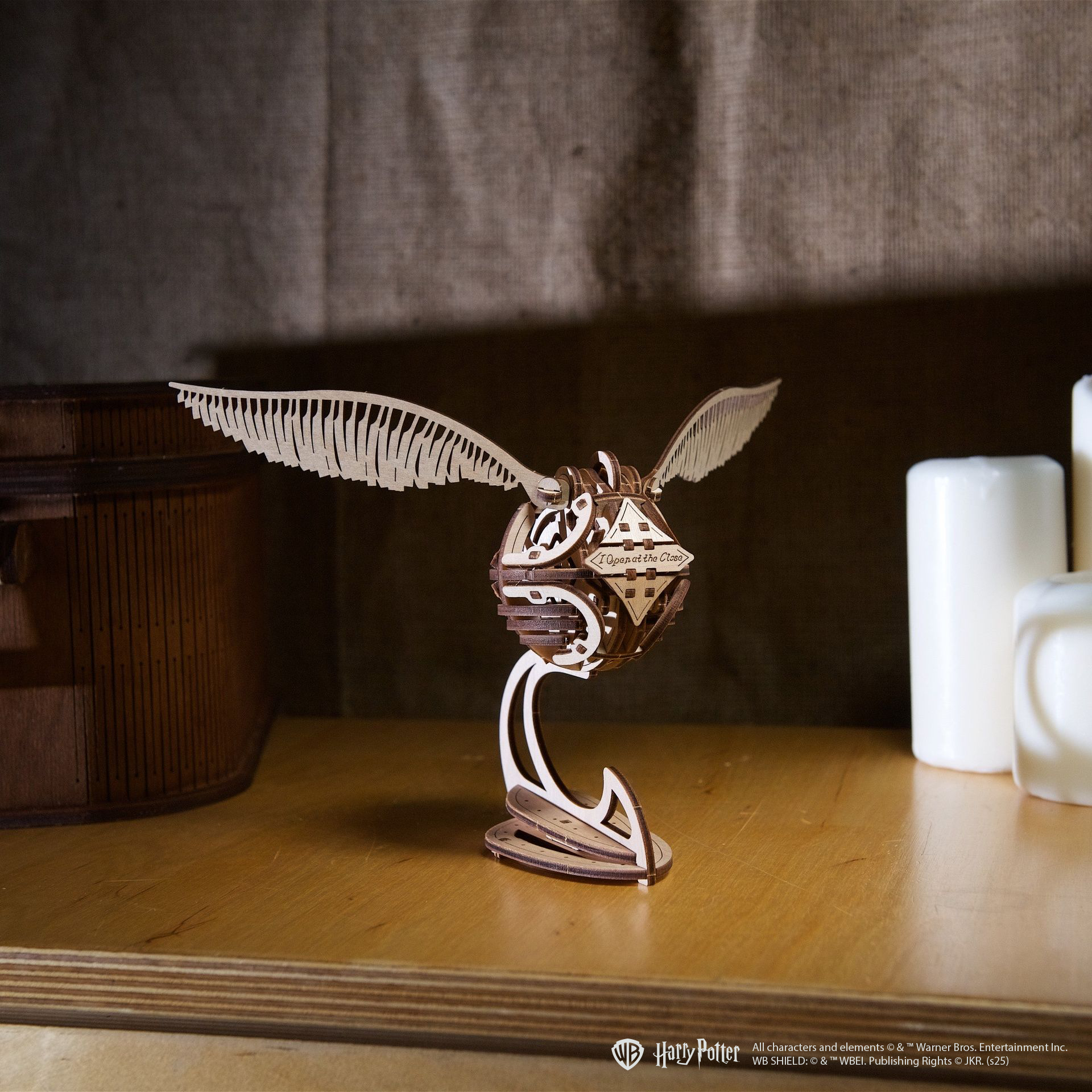 ugears-golden-snitch-harry-potter-maquette-bois-m-canique-monter image 8