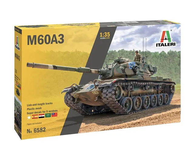 italeri-m60a3-maquette-char-militaire-assembler image 1