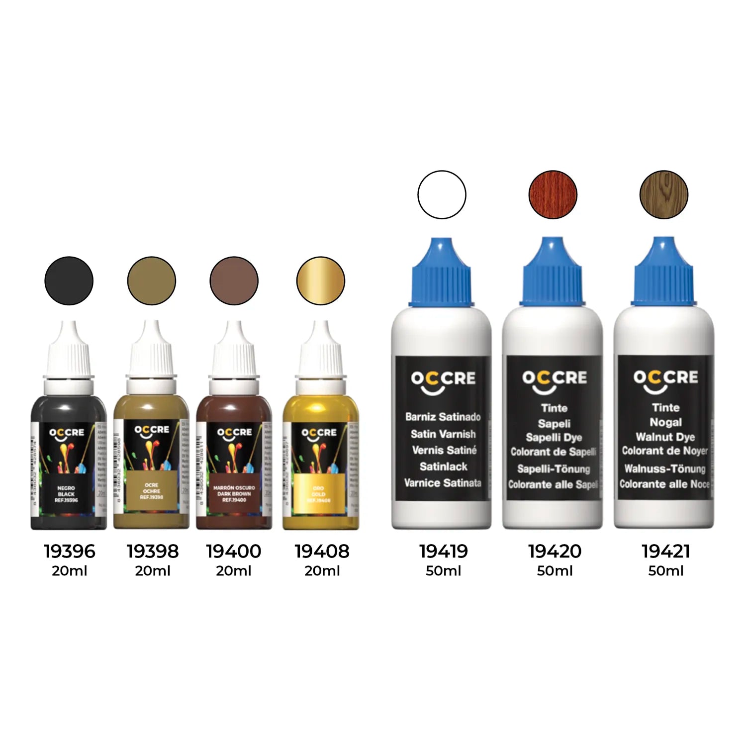 occre-pack-peintures-acryliques-golden-hind-set-7-pots image 1