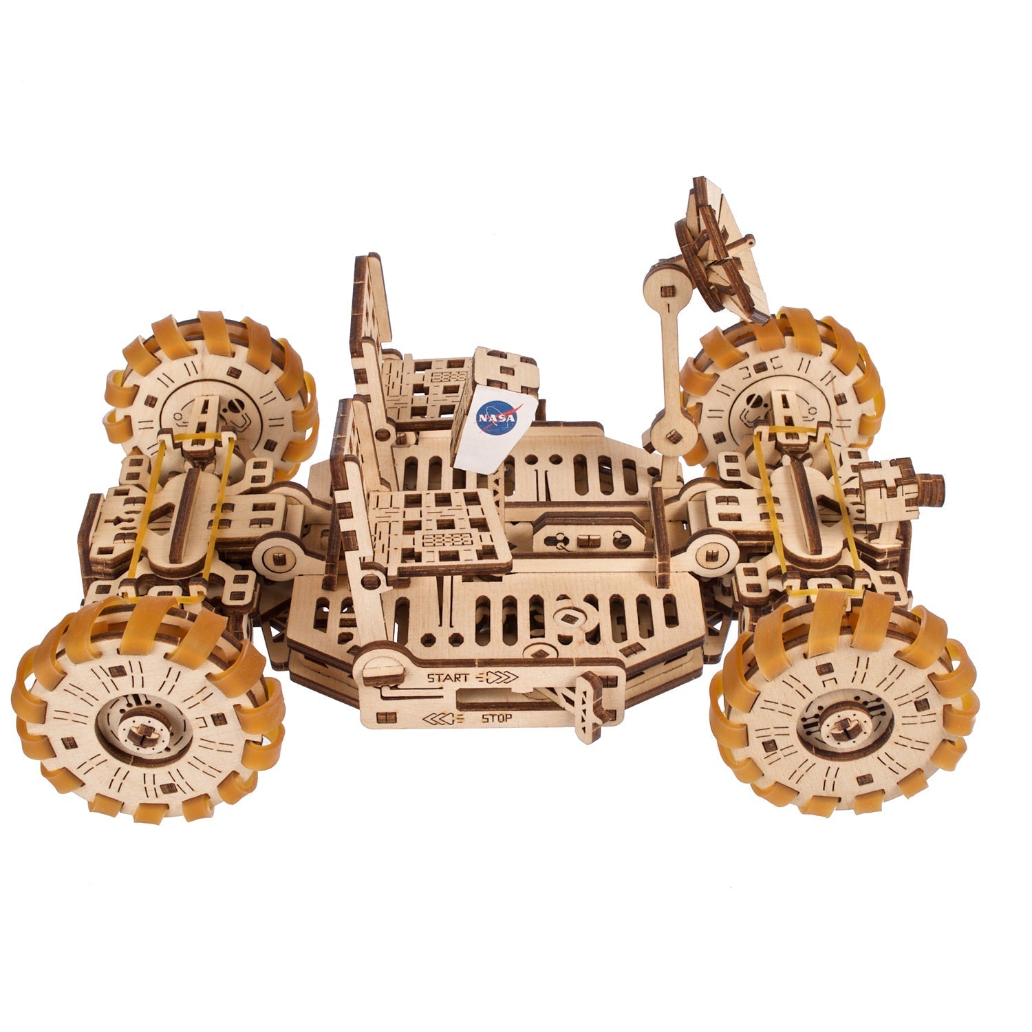 ugears-medium-gears-nasa-lunar-rover-maquette-bois-4x4-lunaire image 2