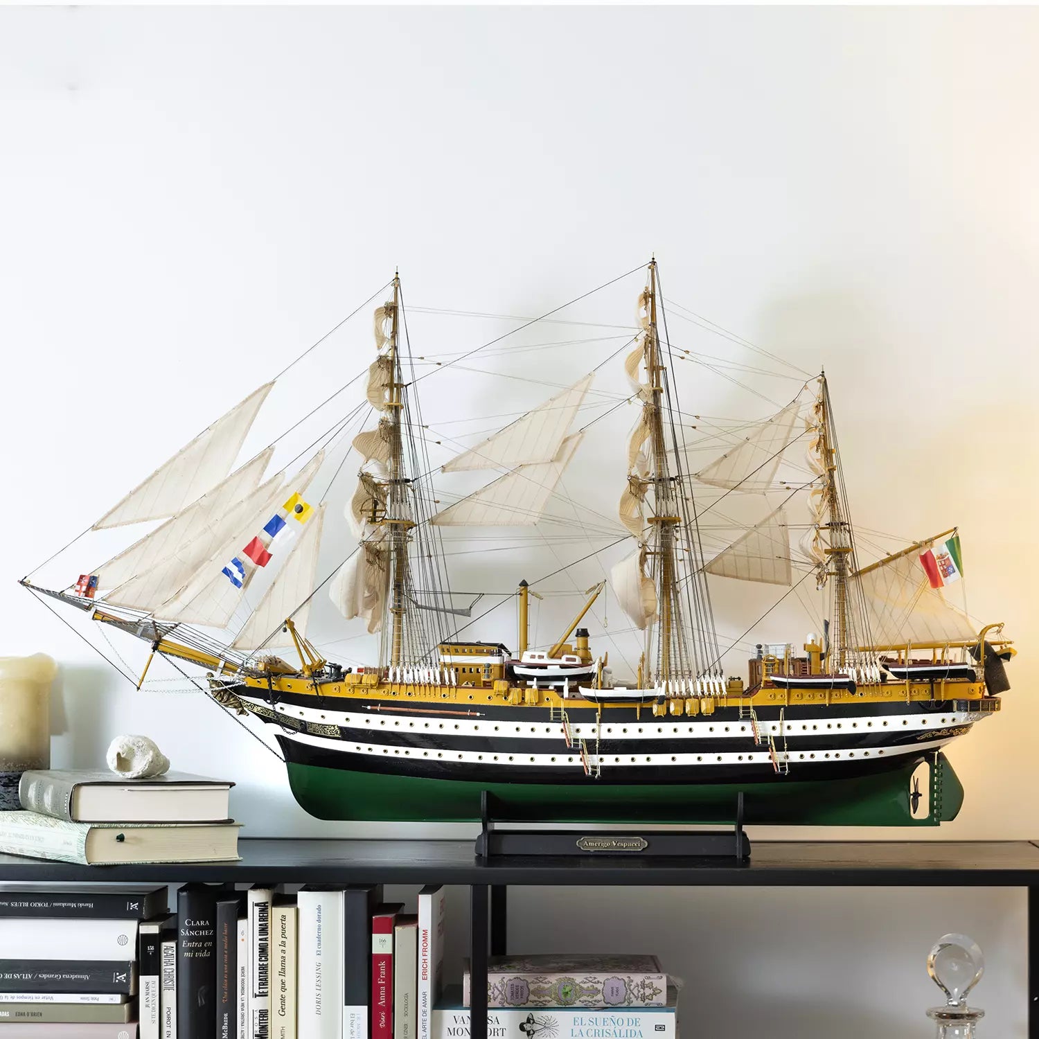 occre-amerigo-vespucci-1-100-maquette-bateau-en-bois-kit image 7