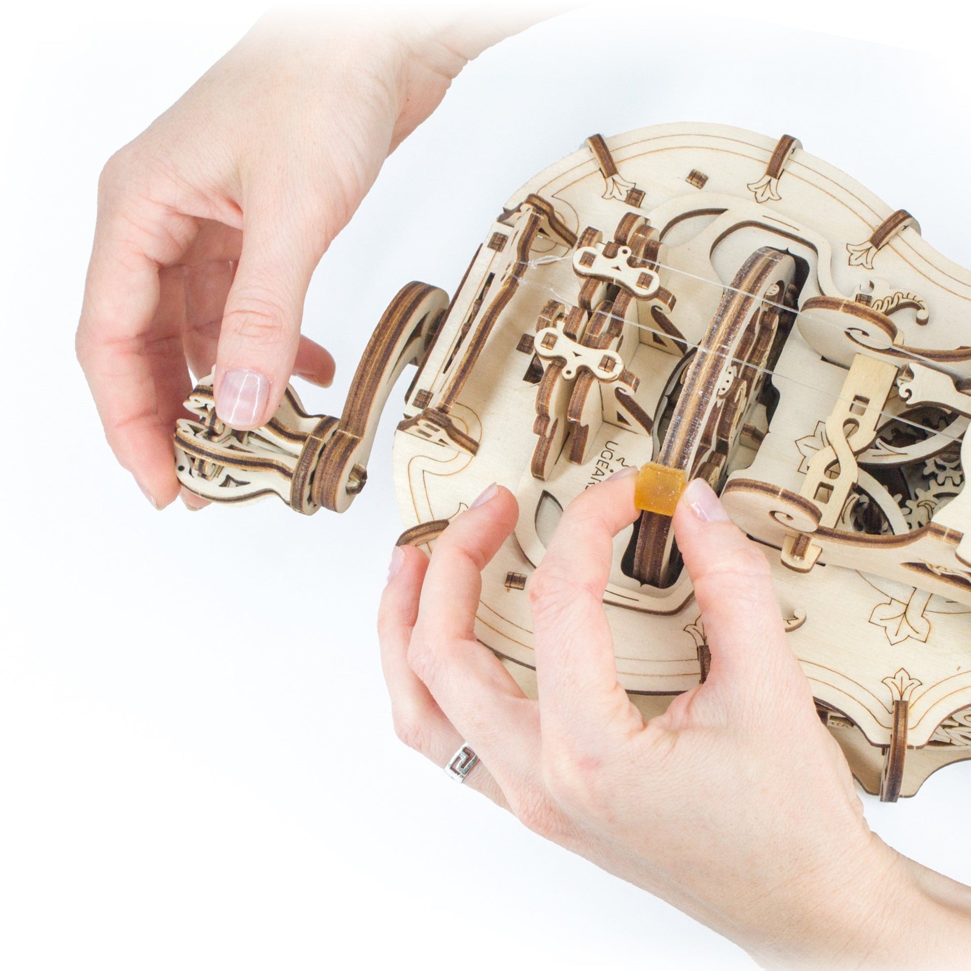 ugears-hurdy-gurdy-maquette-m-canique-en-bois-instrument-de-musique image 4
