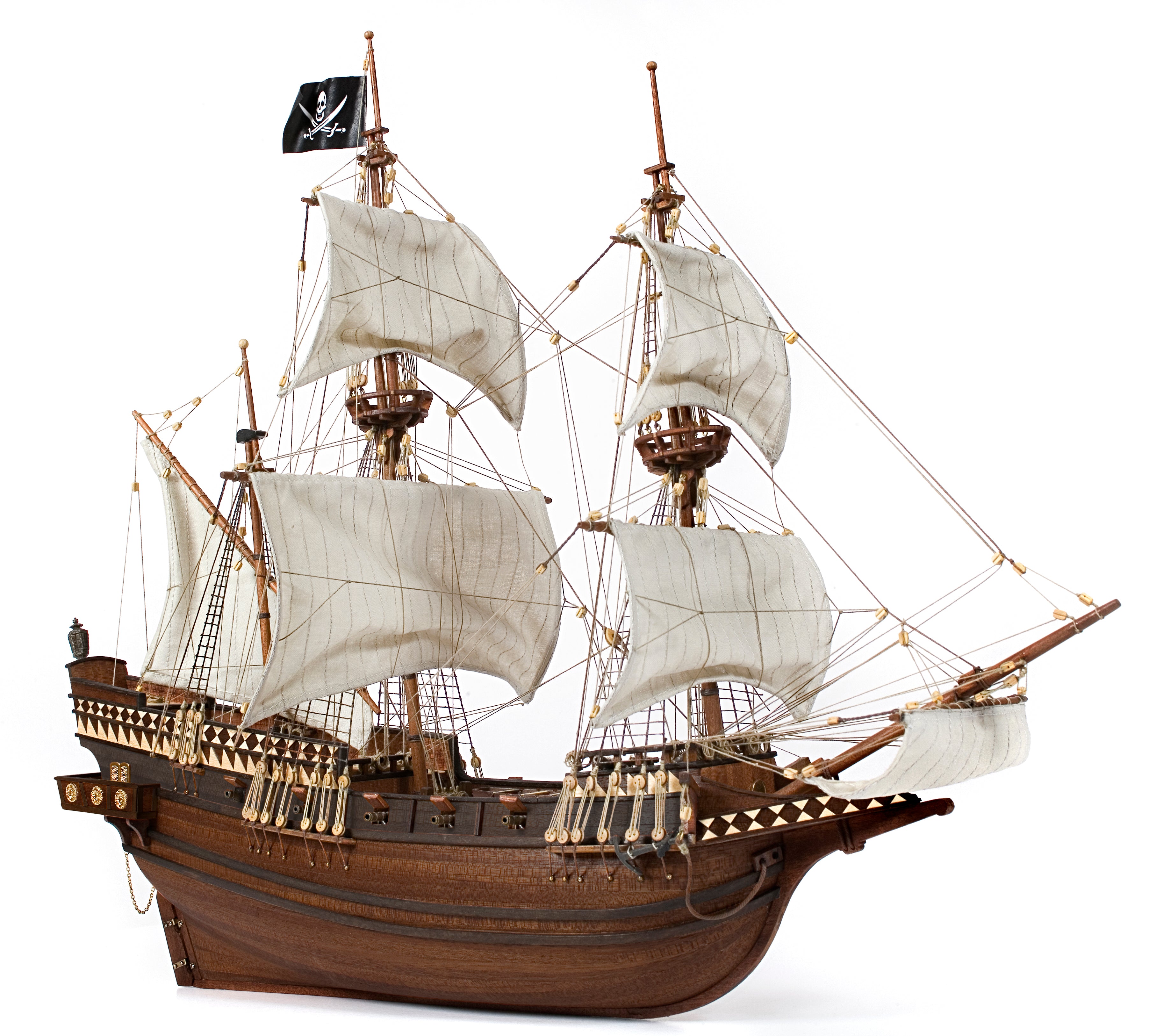 occre-buccaneer-1-100-pack-de-p-ques-maquette-compl-te-565-mm-avec-peintures-et- image 2