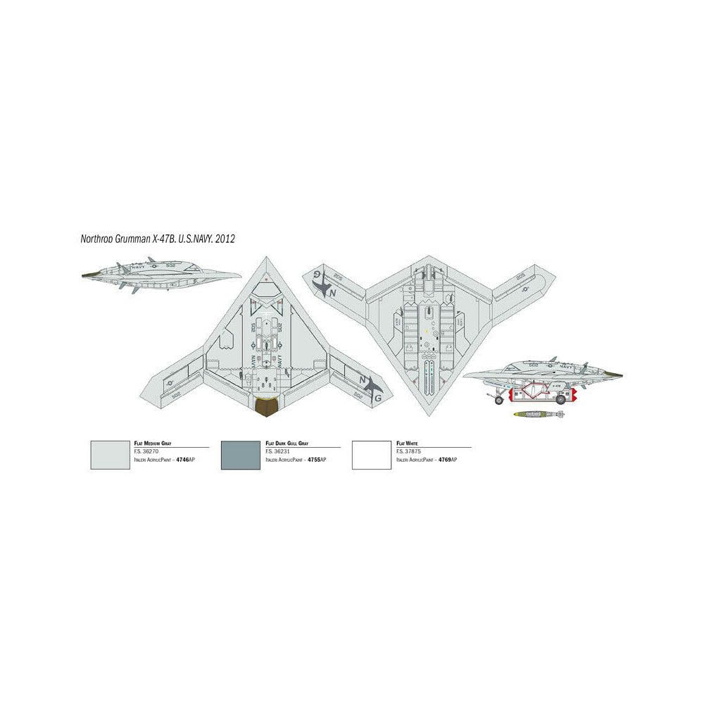 italeri-1421s-maquette-plastique-avion-assembler-non-peint image 3