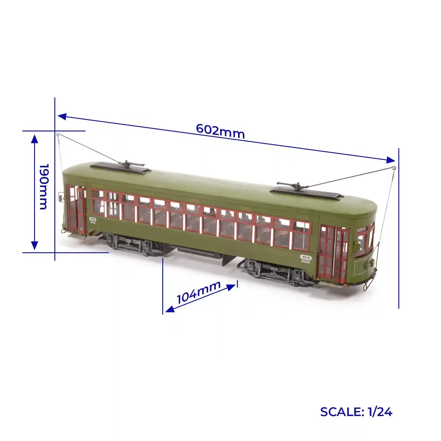 occre-mod-le-de-tram-new-orleans-desire-922-kit-de-construction image 2