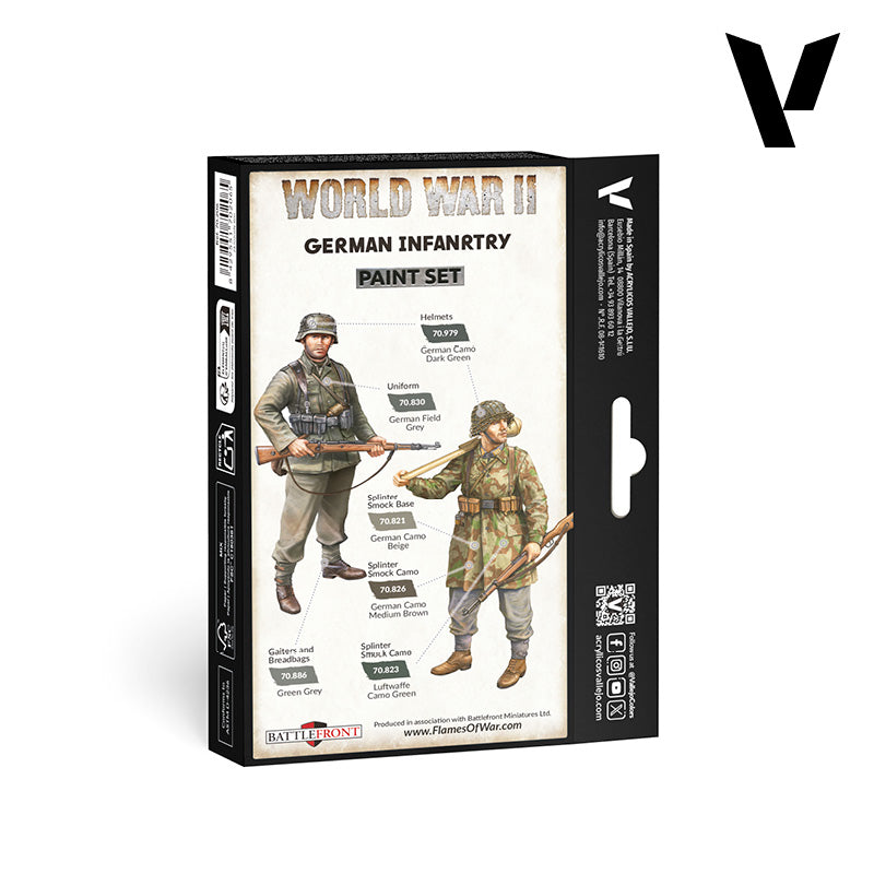 vallejo-model-color-set-6-uniformes-arm-e-allemande-wwii-maquette image 2