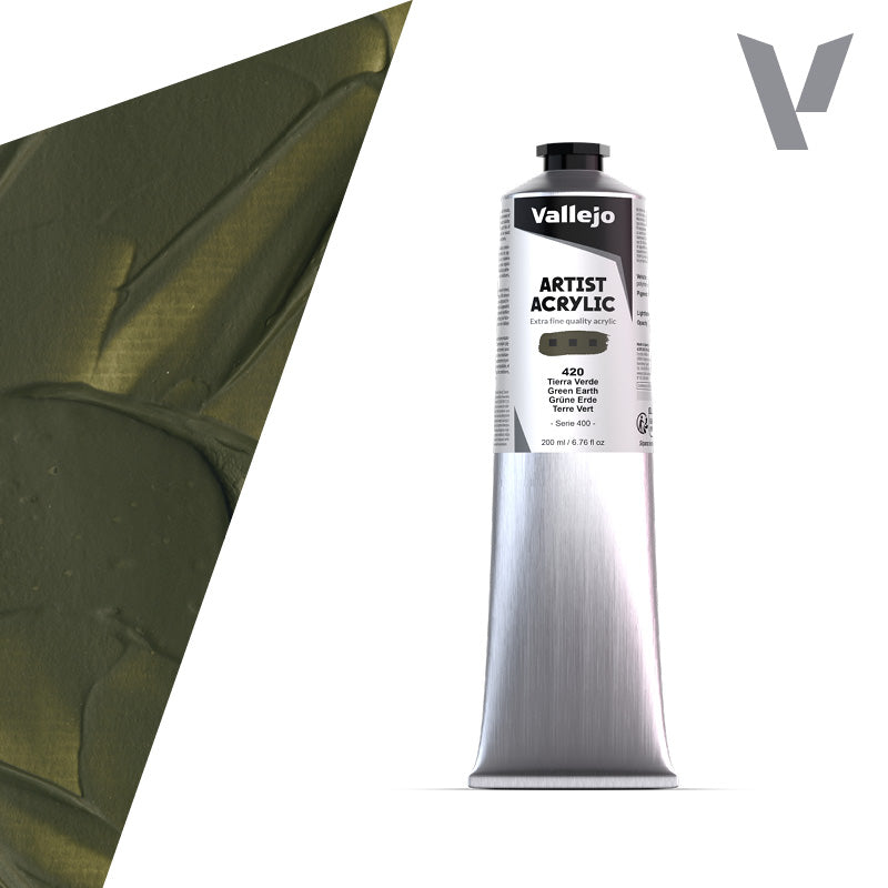 vallejo-acrylic-artist-color-terre-verte-200-ml image 1