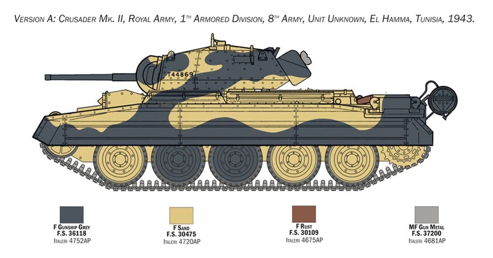 italeri-crusader-mk-ii-1-35-avec-5-figurines-maquette-char image 4