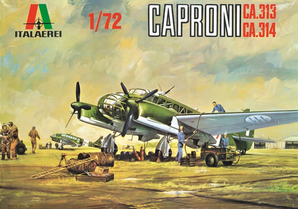 italeri-0106-caproni-ca-313-ca-314-vintage-60-ans-1-72-maquette-avion-monter image 2
