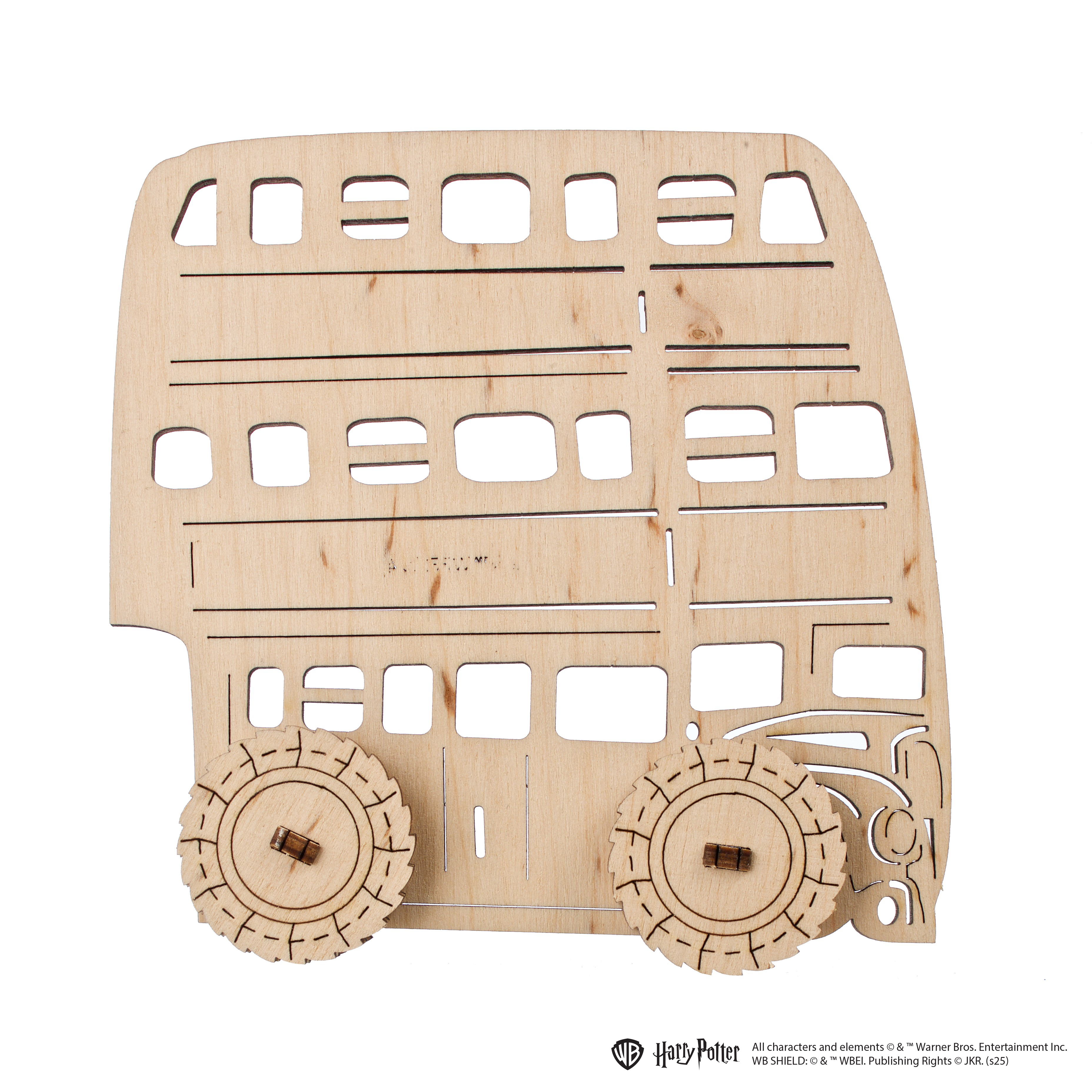 ugears-knight-bus-maquette-bois-3d-colorier-harry-potter image 1