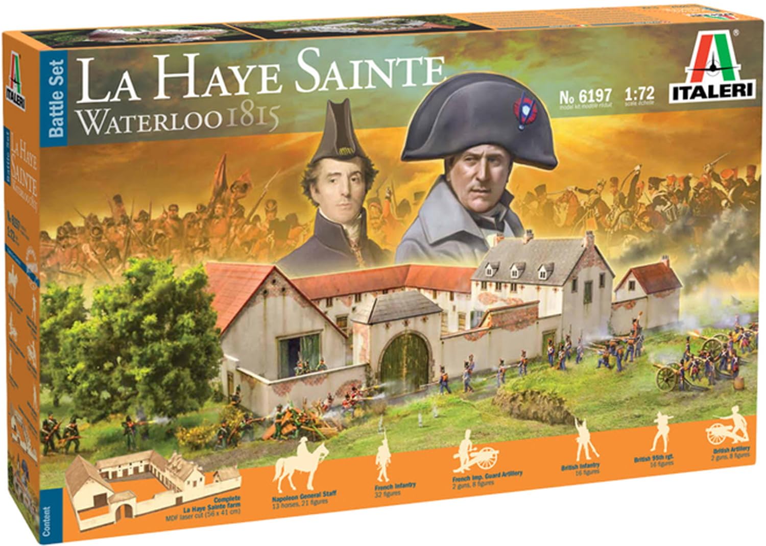 italeri-6197s-maquette-kit-bataille-waterloo-la-haye-sainte-1-72 image 1