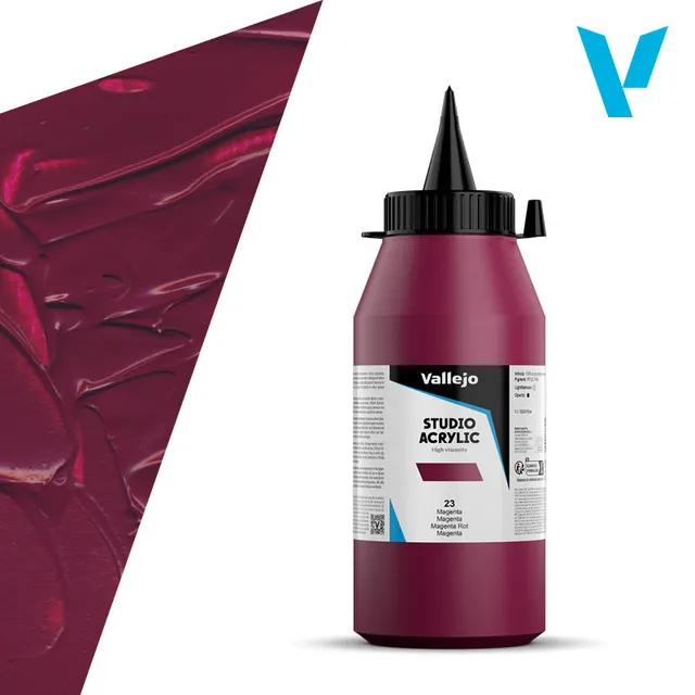 vallejo-beaux-arts-acrylique-magenta-1-l-peinture-artiste-opaque image 1