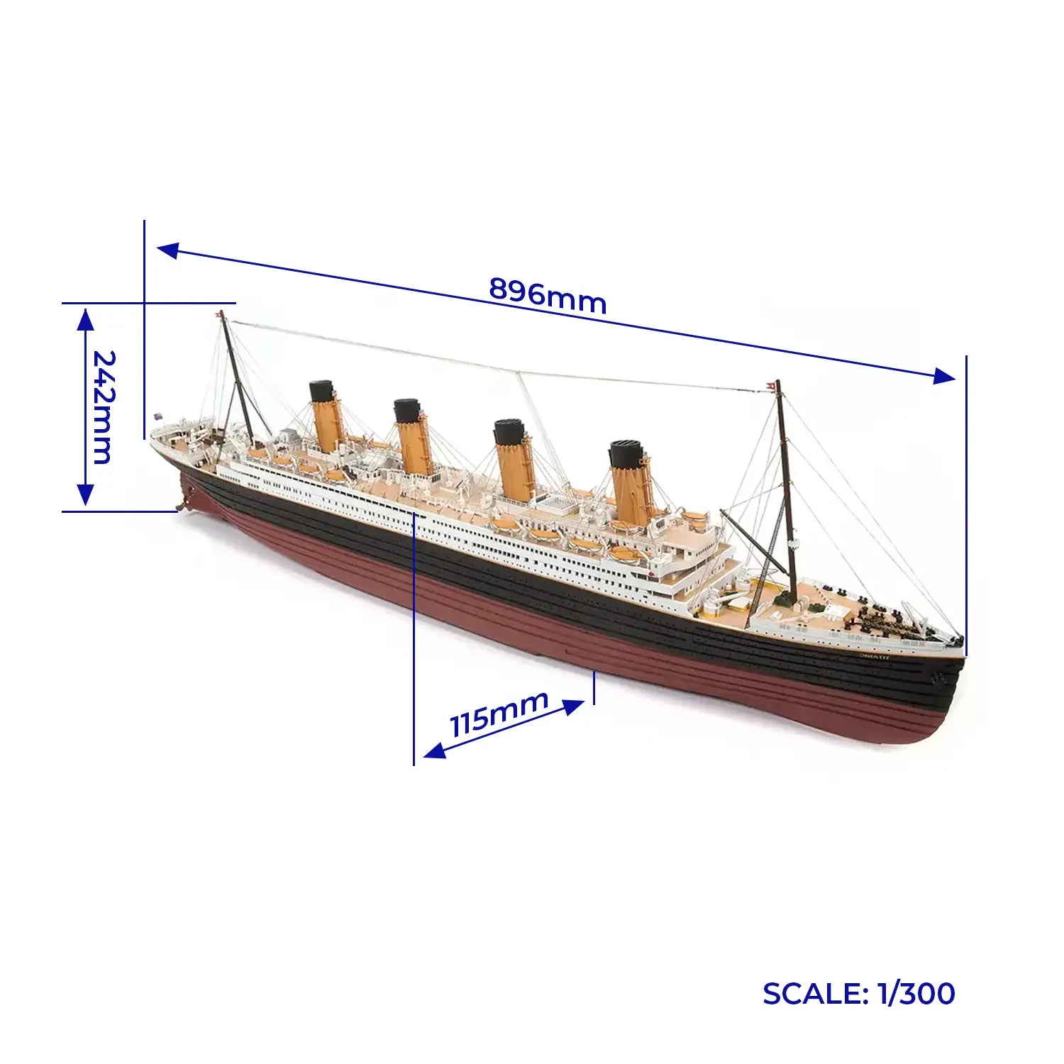 occre-titanic-maquette-bateau-en-bois-kit image 2