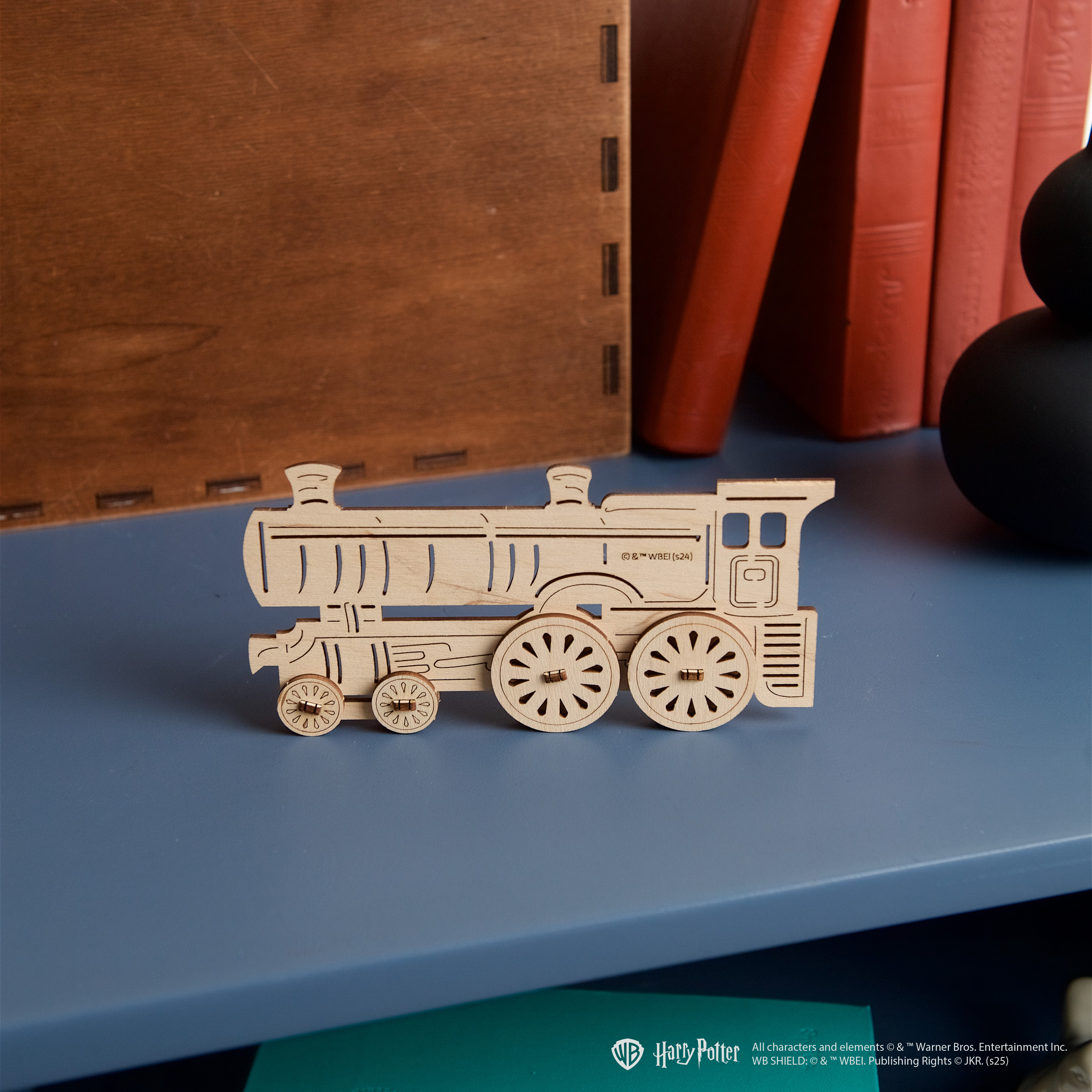 ugears-hogwarts-express-maquette-3d-en-bois-colorier image 6