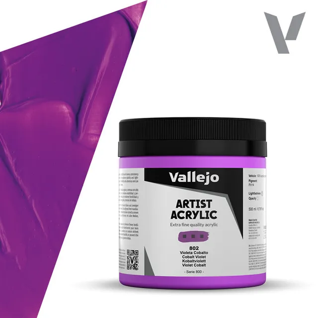 vallejo-acrylic-artist-color-violet-cobalt-500-ml-beaux-arts image 1
