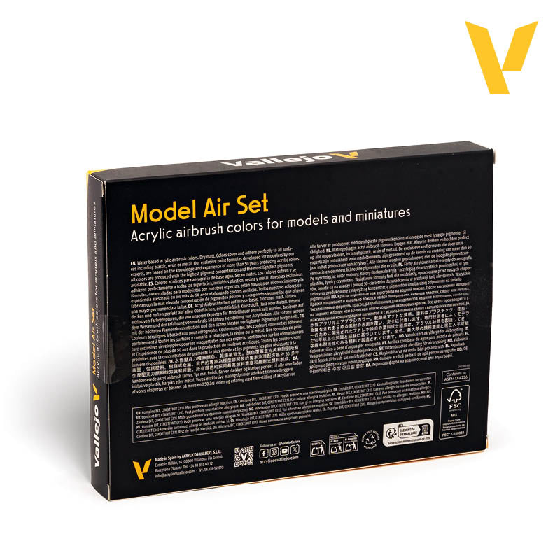 vallejo-set-16-couleurs-base-model-air-pour-a-rographe-18-ml image 2