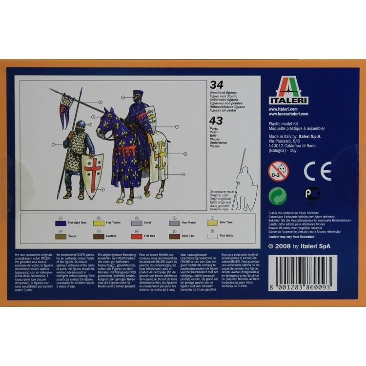 italeri-i6009-crois-s-du-xi-me-si-cle-maquette-figurines-plastique-1-72 image 3