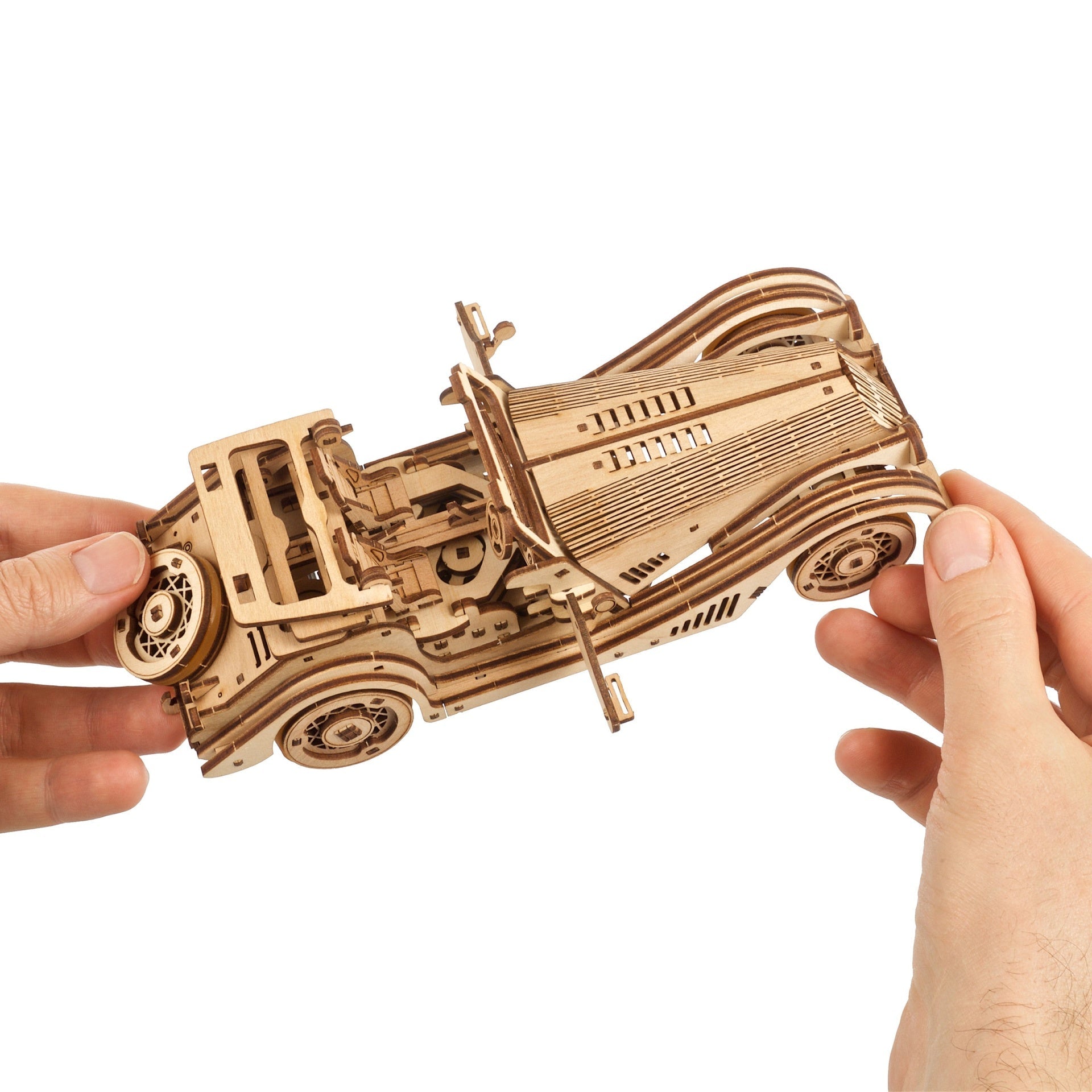 ugears-sports-car-rapid-mouse-roadster-classique-en-bois-m-canique-moteur-ressor image 4